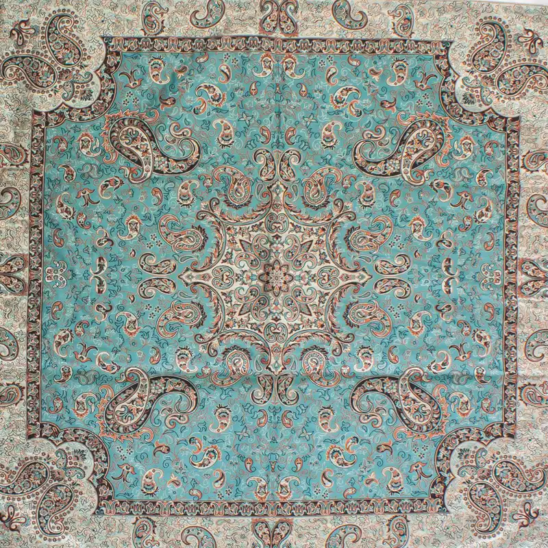 رومیزی ترمه مدل طوبی T1