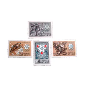 تمبر یادگاری مدل ورزشی  روسیه کد DS4613 مجموعه 4 عددی