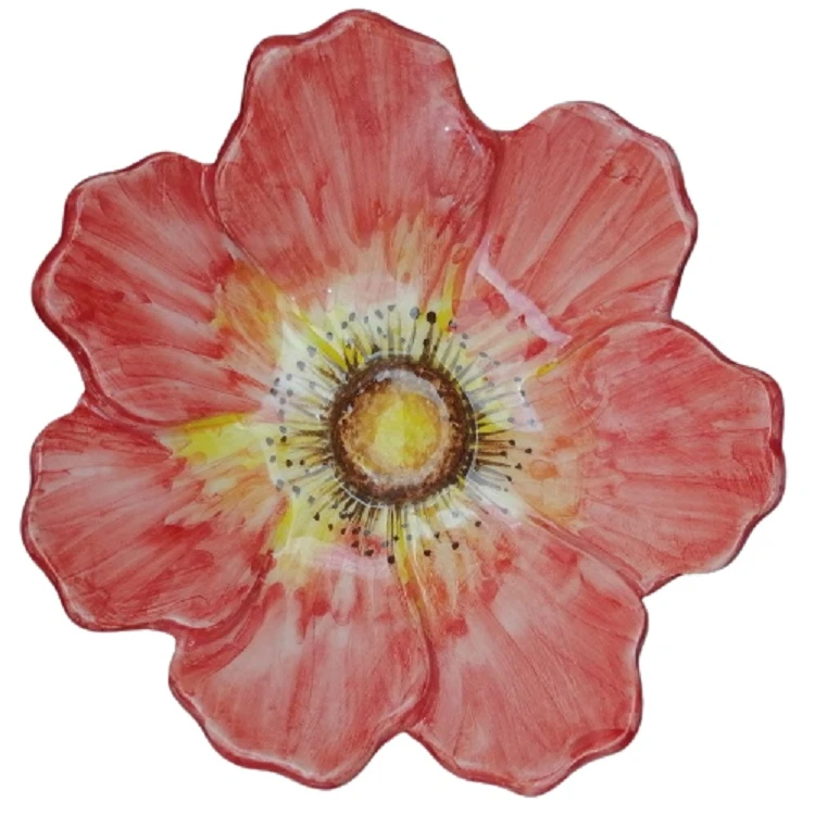 کاسه سرامیکی طرح شقایق کد 6675584