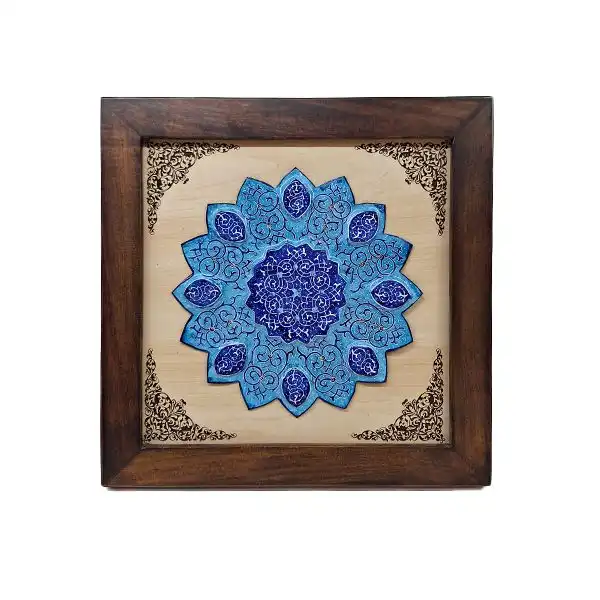 تابلو میناکاری مدل سنتی شاپرک کد 1