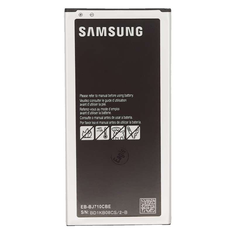 باتری موبایل مدل EB-BJ710CBE ظرفیت 3300 میلی آمپر ساعت مناسب برای گوشی موبایل سامسونگ Galaxy J7 2016 باتری موبایل مدل EB-BJ710CBE ظرفیت 3300 میلی آمپر ساعت مناسب برای گوشی موبایل سامسونگ Galaxy J7 2016