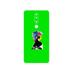 MAHOOT Collage of Women Portrait 3 Cover Sticker for Nokia 3.1 Plus