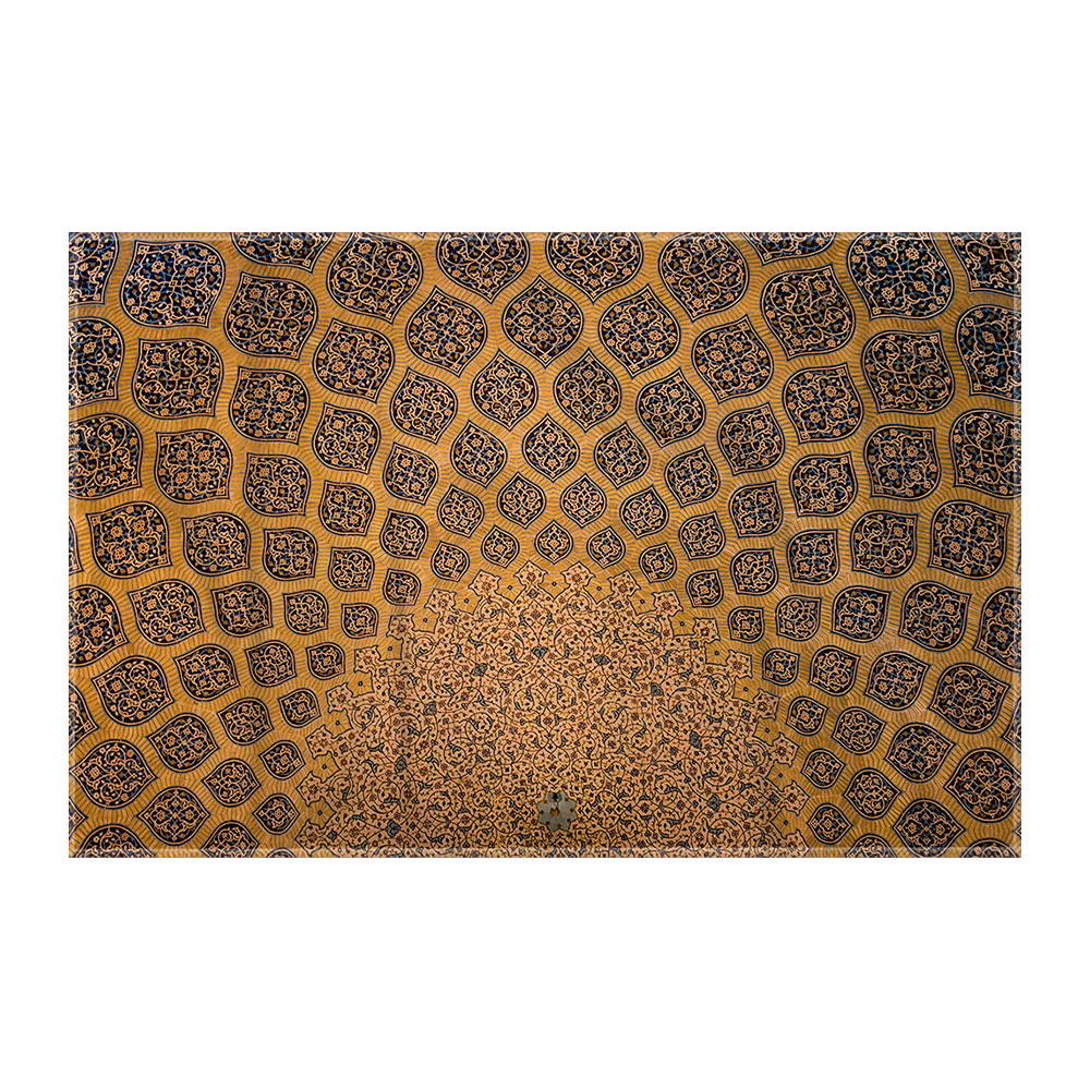 کاغذ کادو ترمه طراحان ایده مدل گنبد مسجد شیخ لطف الله کد cfp1187