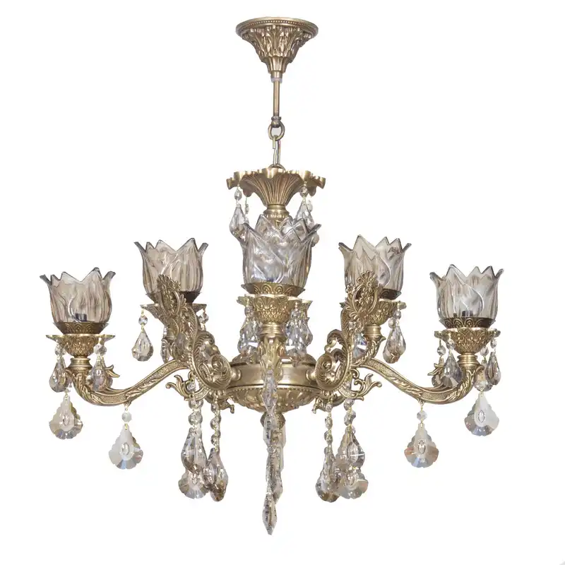 لوستر 8 شعله چشمه نور کد M3413/4+4