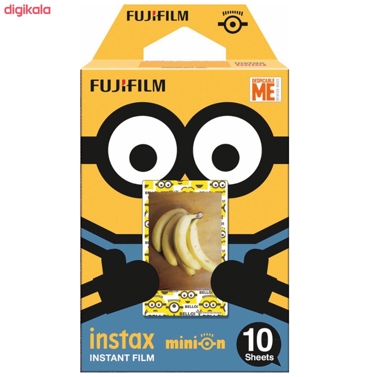 دوربین عکاسی چاپ سریع فوجی فیلم مدل Instax Mini 9 Clear به همراه یک بسته فیلم مدل Despicable Me بسته ۱۰ عددی main 1 46