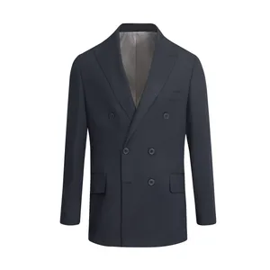 کت تک رسمی مردانه کروم مدل دبل برست 2520252