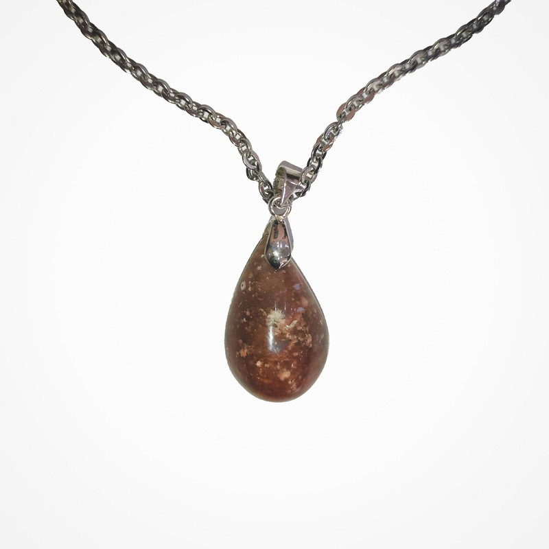 گردنبند دست ساز زنانه مدل اشک