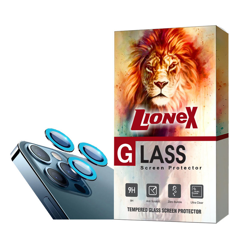 محافظ لنز دوربین لایونکس مدل SHABRANGL مناسب برای گوشی موبایل اپل iPhone 12 Pro max