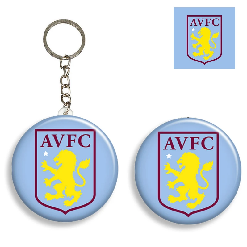 پیکسل مدل استون ویلا کد Aston Villa F.C A.A96 به همراه جاکلیدی و استیکر