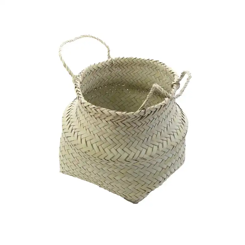 سبد داز بافی آرانیک مدل گلدانی