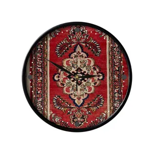 ساعت دیواری مدوپد طرح فرش لیلیان مدل C-Lilian08