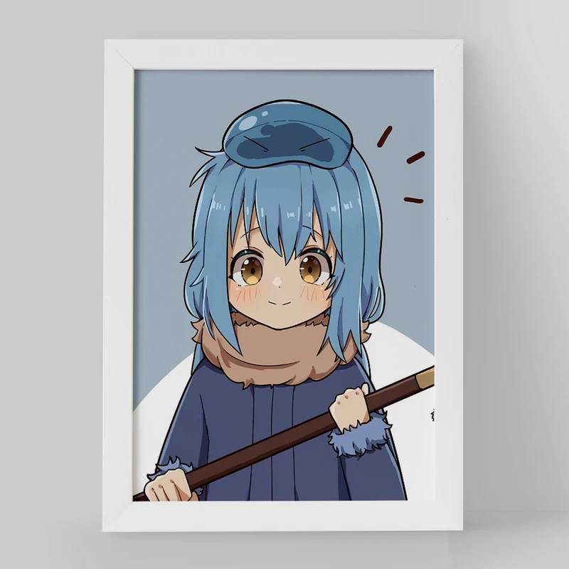 تابلو خندالو مدل ریمورو تمپست انیمه اسلایم کد 15593