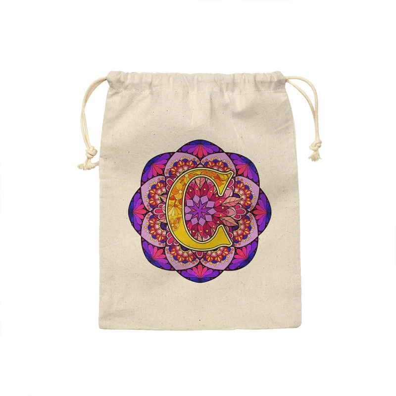 نظم دهنده ترمه طراحان ایده مدل حرف C ماندالا کد cfp2953 - L