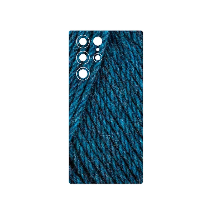 برچسب پوششی ماهوت مدل Fabric Texture 1 مناسب برای گوشی موبایل سامسونگ Galaxy S22 Ultra 5G