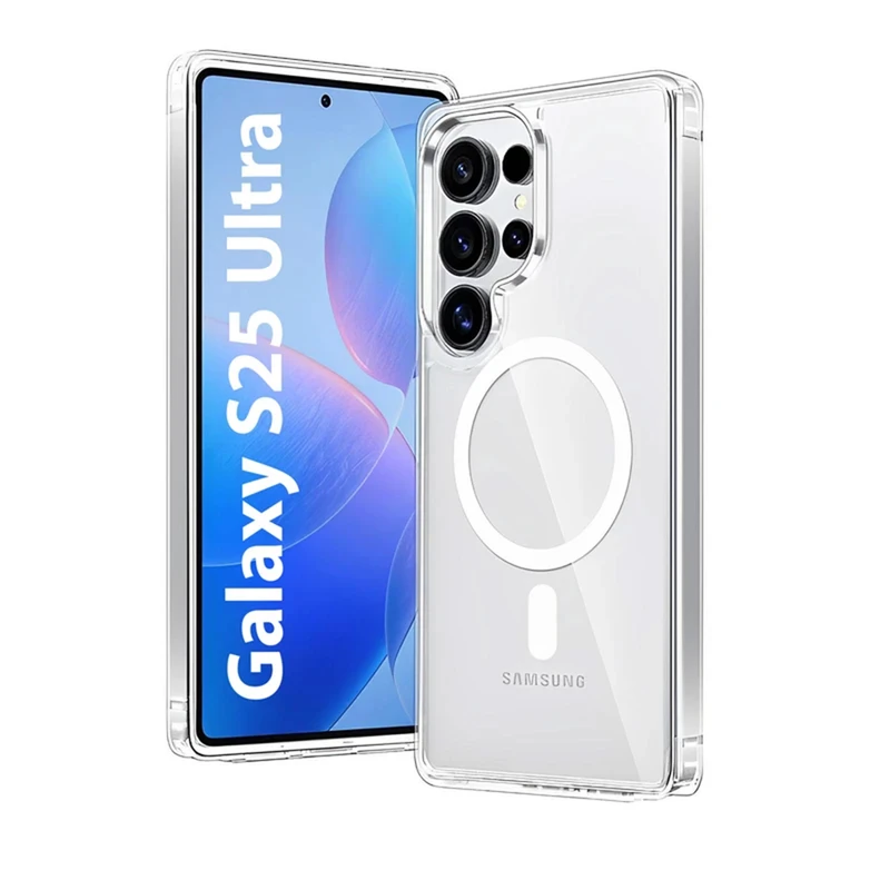 کاور اسپایدر مدل MaGnetic Magsafe مناسب برای گوشی موبایل سامسونگ Galaxy S25 Ultra