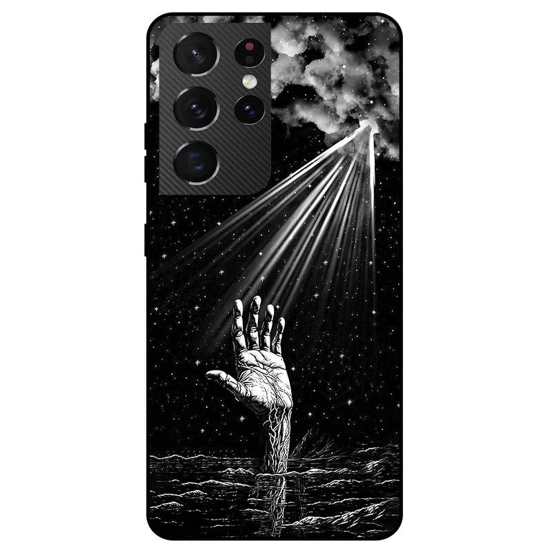 کاور مگافون طرح آخرین امید مدل 7427 مناسب برای گوشی موبایل سامسونگ Galaxy S21 Ultra 5G