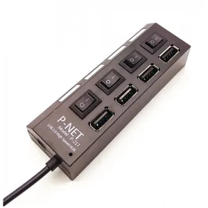 هاب چهار پورت USB 2.0 پی نت مدل P-217