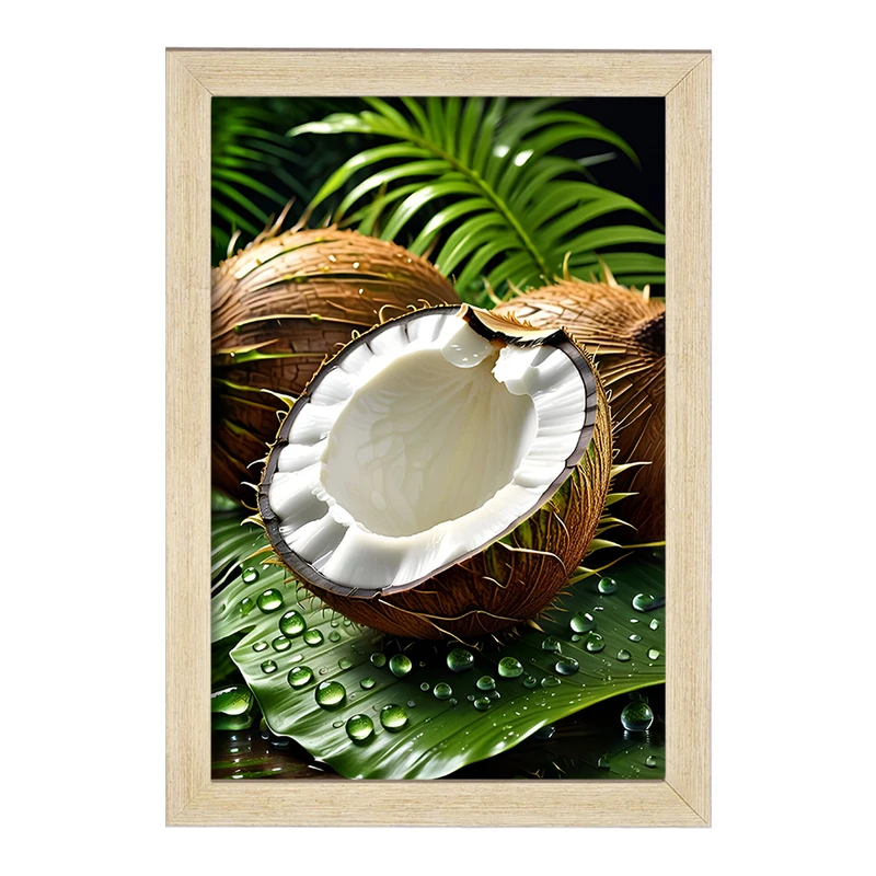 تابلو خندالو مدل نارگیل کد F6745