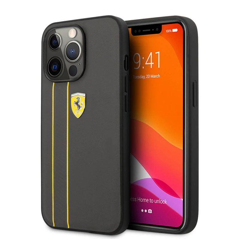 کاور سی جی موبایل طرح فراری کد FEHP13XRDIK مناسب برای گوشی موبایل اپل iPhone 13 Pro Max
