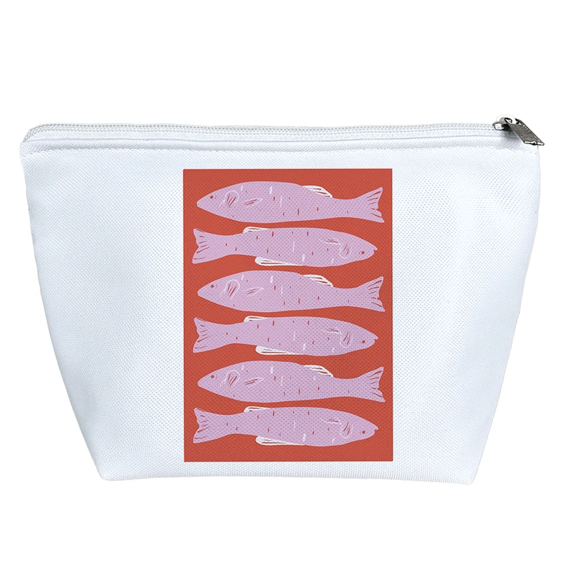 کیف لوازم آرایش دخترانه خندالو مدل ماهی کد 7405