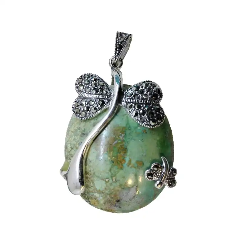 آویز گردنبند نقره زنانه مدل gol-550