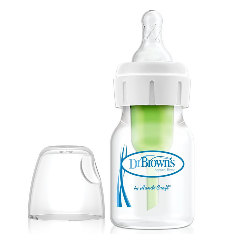 شیشه شیر دکتر براونز مدل آپشن پلاس کد SB2101-ES گنجایش 60 میلی لیتر