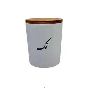 بانکه سرامیکی مدل تکست طرح نمک