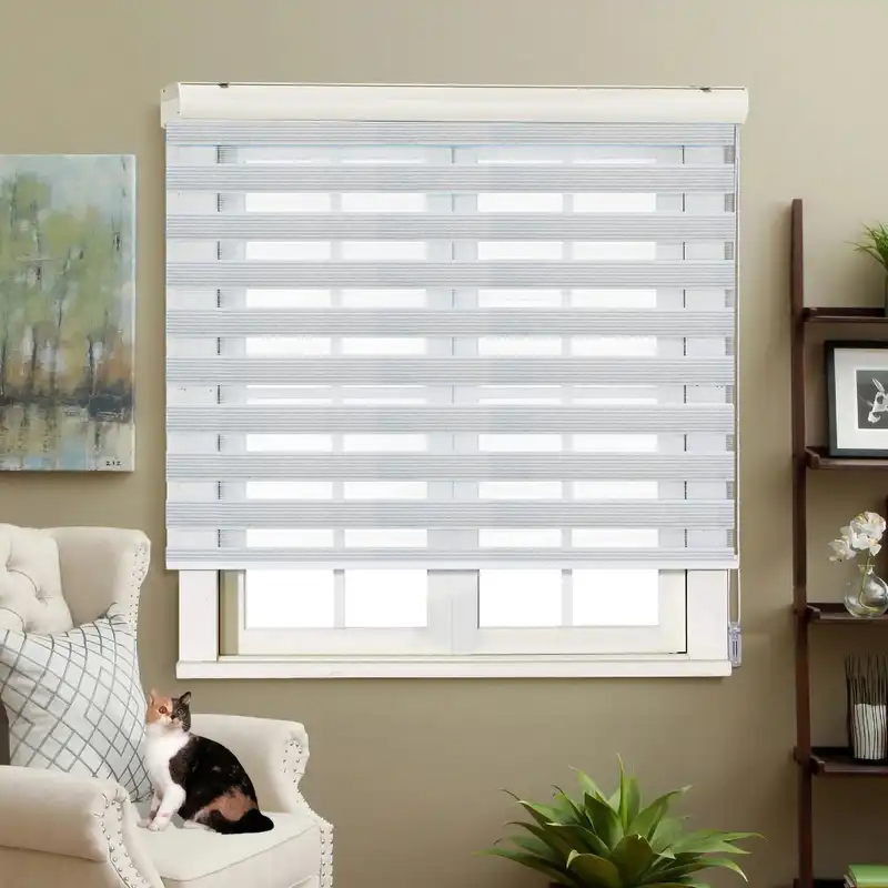 پرده زبرا زیو کد 444 سایز 145X200 سانتی متر