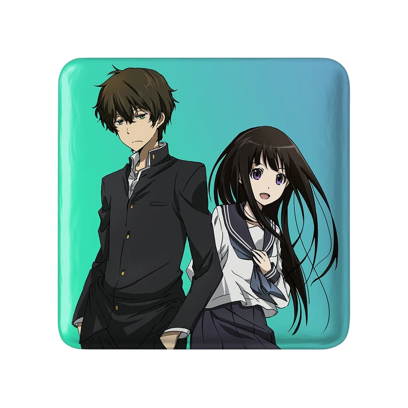 مگنت خندالو طرح چیتاندا و اورکی انیمه هیوکا Hyouka کد 17114