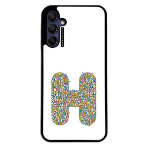 AKAM AMC-WSGA15-ALPHADOODLEBET-8 Cover For Samsung Galaxy A15