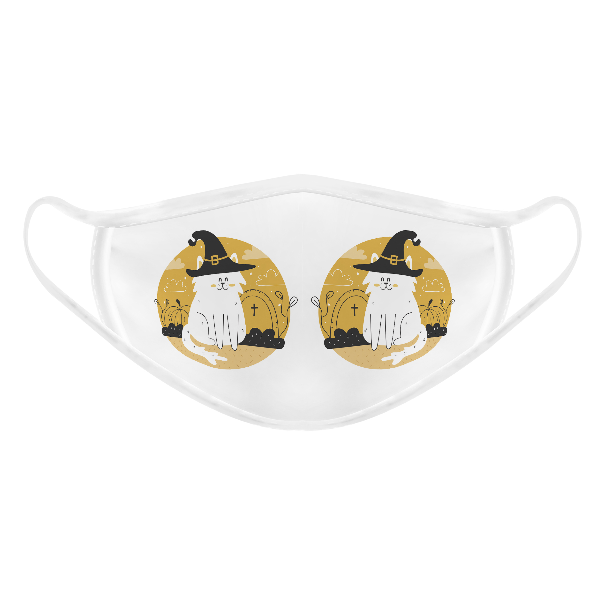  ماسک تزیینی بچگانه طرح گربه 3 کد 617015