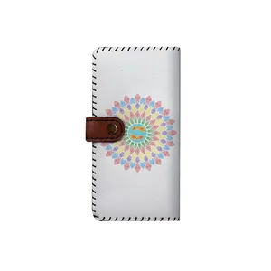 کیف پول چرمی ترمه طراحان ایده مدل بنددار حوض نقاشی کد ghl017