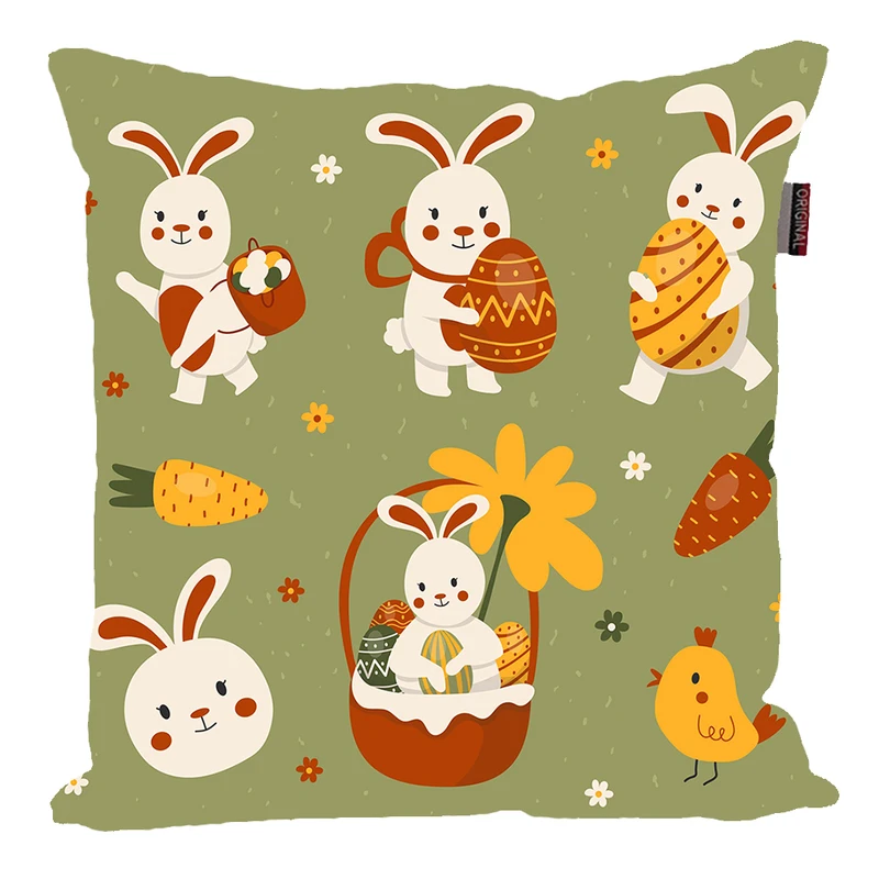 کوسن پاد آفرین مدل پاییز طرح کودکانه خرگوش کد PK30101
