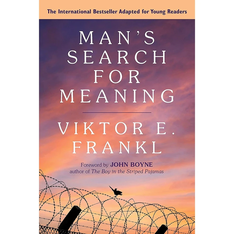 کتاب Mans Search for Meaning اثر Viktor E. Frankl and John Boyne انتشارات Beacon Press
