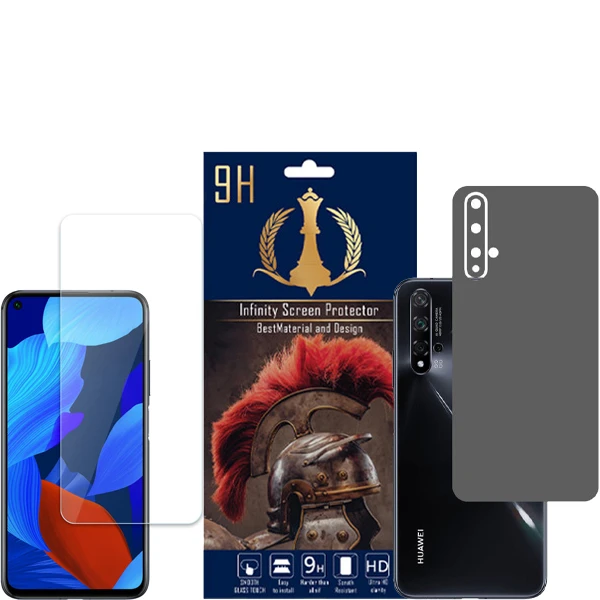   برچسب پوششی اینفینیتی مدل PRO MAX مناسب برای گوشی موبایل هوآوی NOVA 5T به همراه محافظ صفحه نمایش