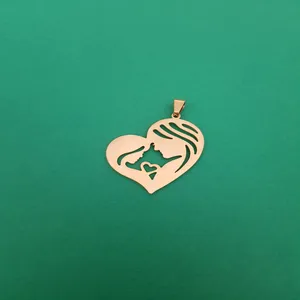 آویز گردنبند زنانه مدل قلب