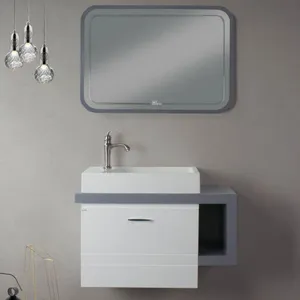 ست کابینت و روشویی مدل کویین به همراه آینه