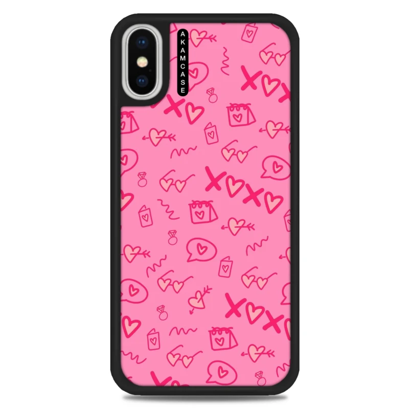 کاور آکام مدل AMC-WAX-PINK-5 مناسب برای گوشی موبایل اپل iPhone X/Xs