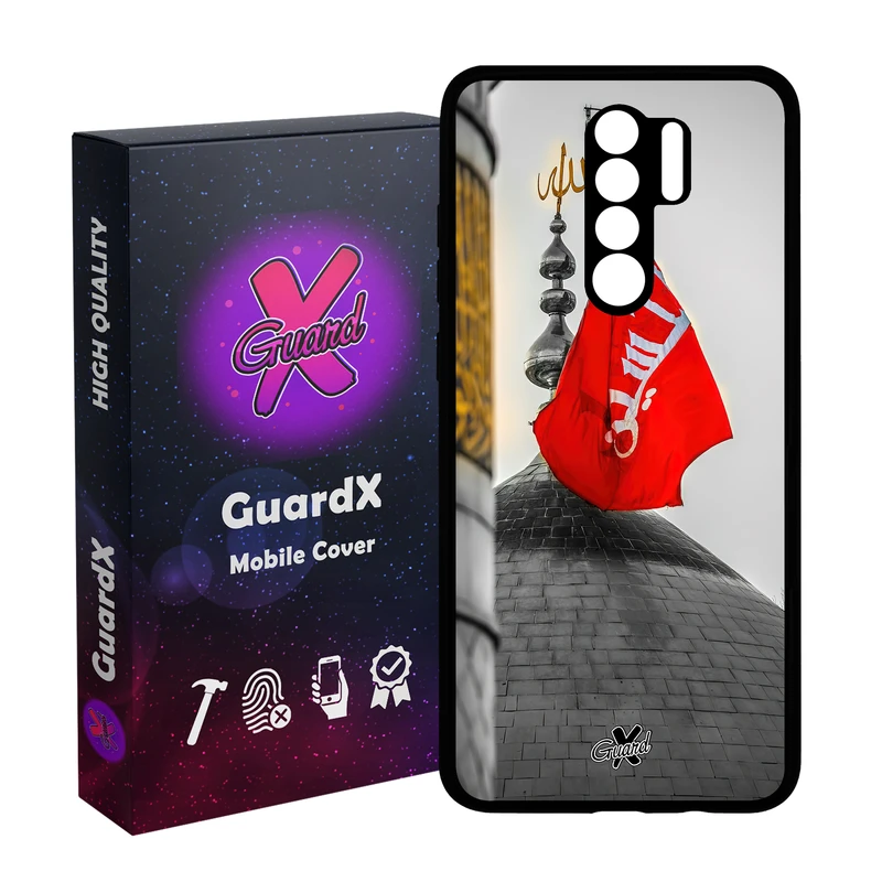 کاور گارد ایکس طرح محرم 2 مدل Glass10457 مناسب برای گوشی موبایل شیائومی Redmi 9/Redmi 9 Prime/Poco M2