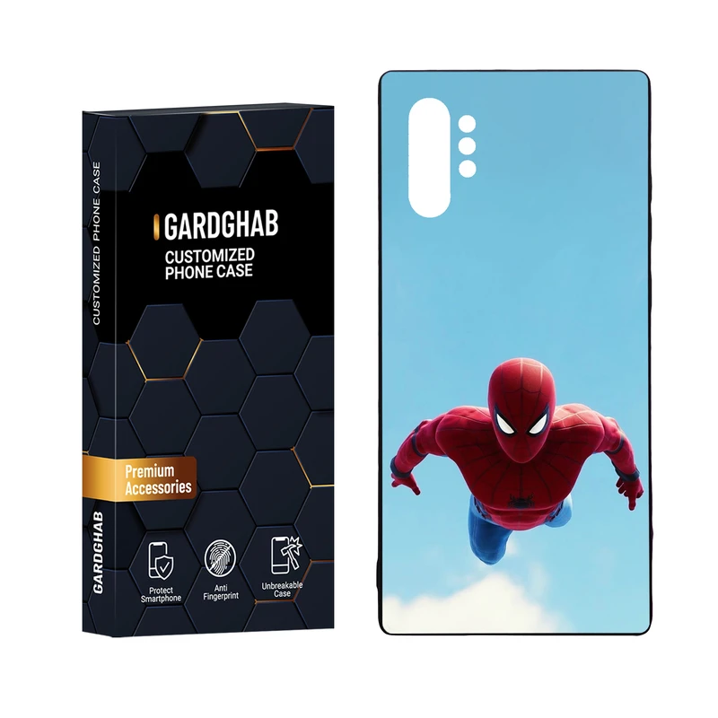کاور گارد قاب مدل دورژله ای پشت گلس پسرانه مناسب برای گوشی موبایل سامسونگ Galaxy Note 10 Plus
