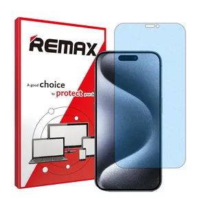 Remax HyBLU model anti-blue ray screen protector suitable for Apple iPhone 15 Pro Max mobile phone
