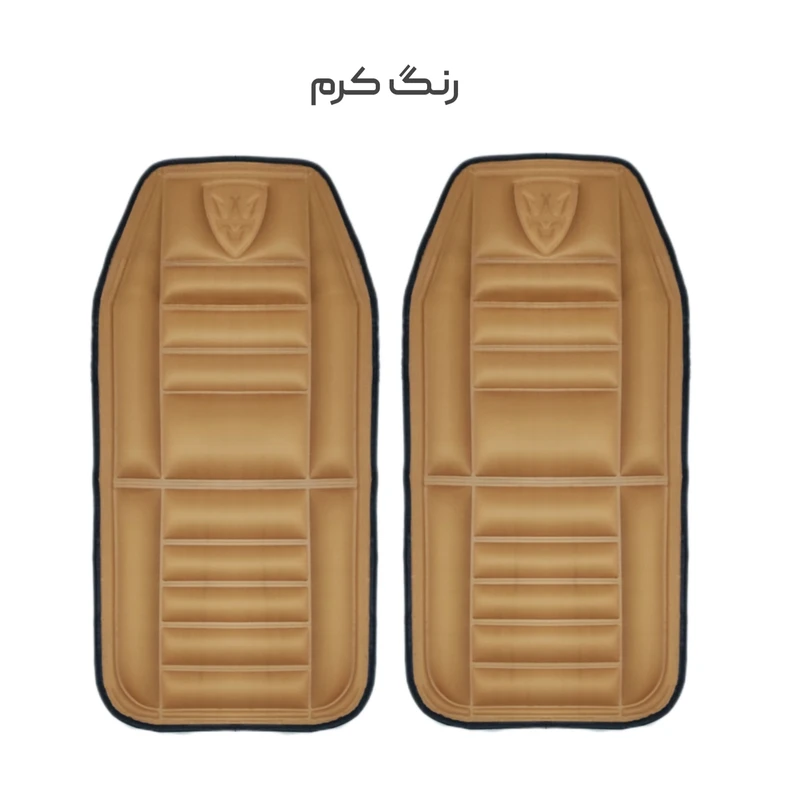 عکس شماره 3 : پشتی طبی صندلی خودرو مدل عرقگیر کد b220 مجموعه 2 عددی