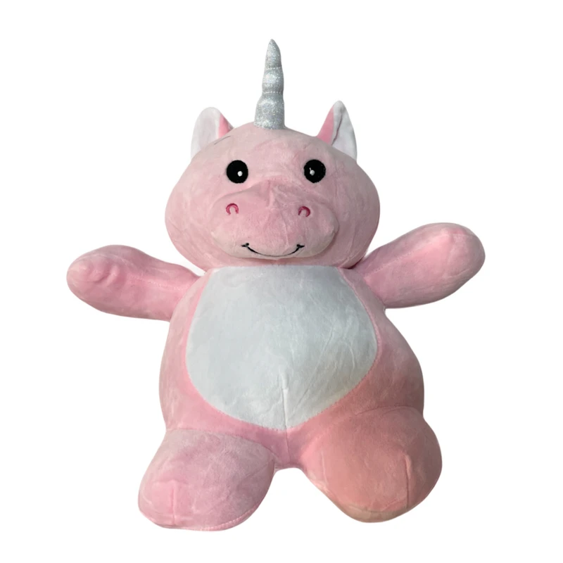 عروسک پولیشی مدل اسب تک شاخ کد ۰۰۱ ارتفاع ۳۵ سانتی متر