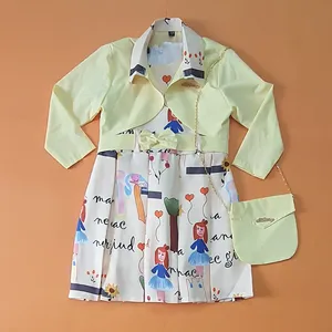 ست سه تکه لباس دخترانه کد  SA100