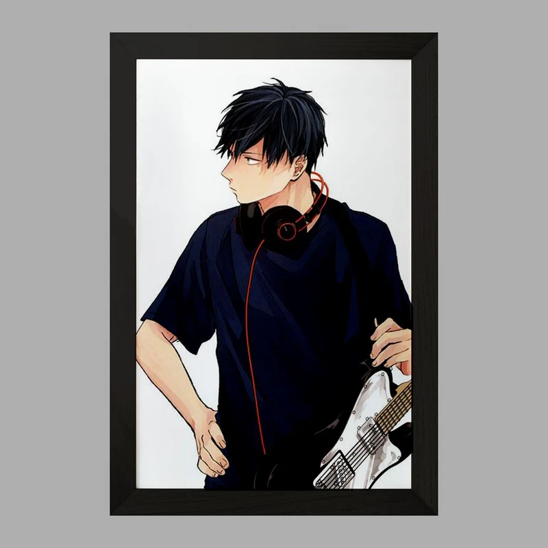 تابلو خندالو مدل ریتسوکا یونیاما انیمه گیون Given  کد 13092