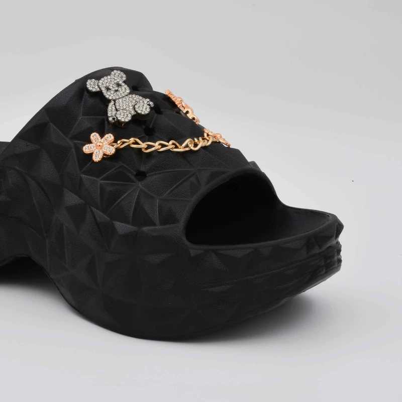 عکس شماره 7 : دمپایی دخترانه پاپا مدل الماس پرو bk.07