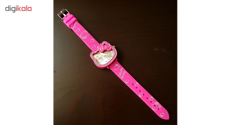 ساعت مچی عقربه ای دخترانه کیتی کد AKS ساعت مچی عقربه ای دخترانه کیتی کد AKS
