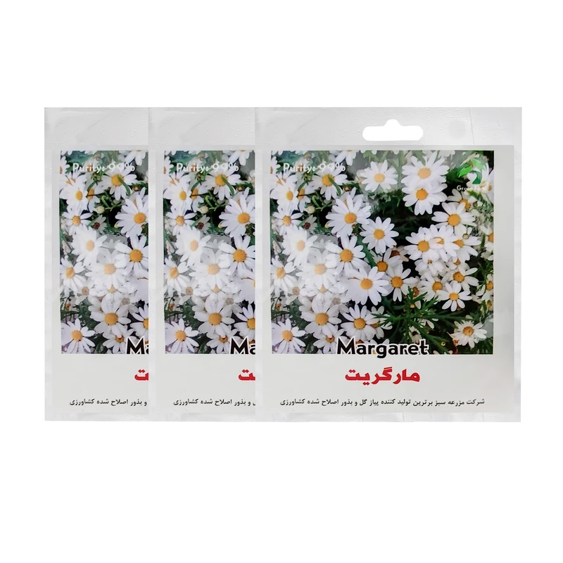 بذر گل مارگریت گرین فارم کد GRM 12 بسته 3 عددی