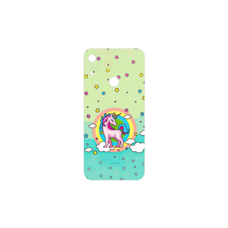برچسب پوششی ماهوت مدل Rainbow unicorn adventure مناسب برای گوشی موبایل هوآوی Y6s 2019