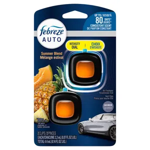 خوشبوکننده خودرو فبرز مدل آناناس و ملون با رایحه آناناس حجم 2.2 میلی لیتر بسته 2 عددی